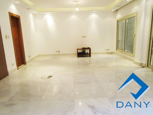Residential Ground Floor Apartment For Rent Semi Furnished in Maadi Sarayat Great Cairo Egypt